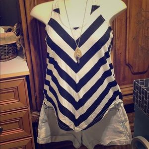 Cutesy striped tank